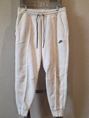 Nike Sportswear Women’s Tech Fleece Off-White Joggers - Size Large